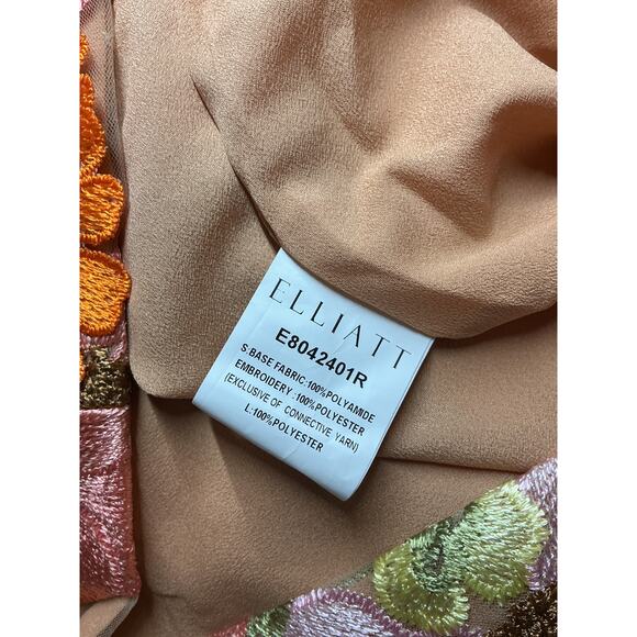 Elliatt x Revolve 'Liora' Tan Polyamide Mini Dress Size L - Picture 4 of 4